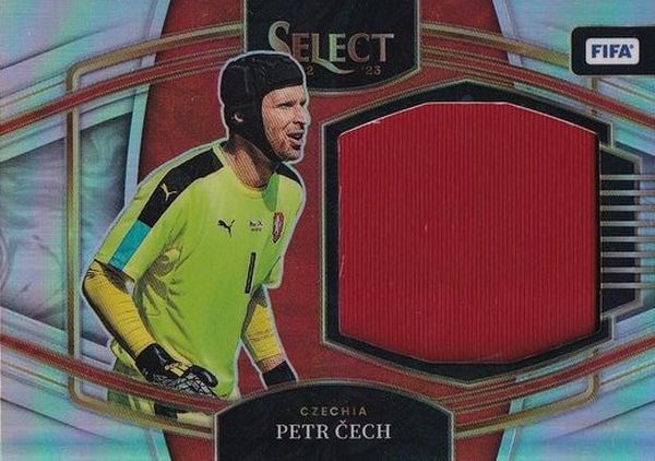 jersey karta PETR ČECH 22-23 Select FIFA Material Prizm číslo JS-PCH